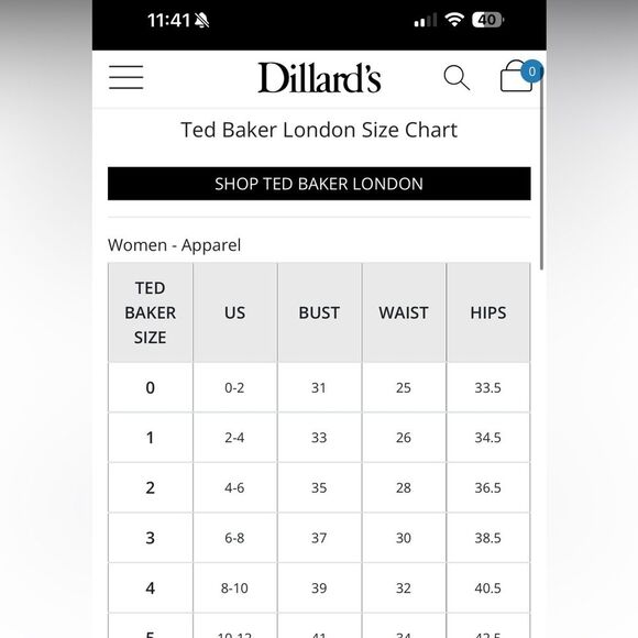 NWT TED BAKER JASMYNA RUFFLE-NECK TOP TIE-WAIST ABSTRACT BLACK MULTI TED SIZE 3 - Picture 11 of 13